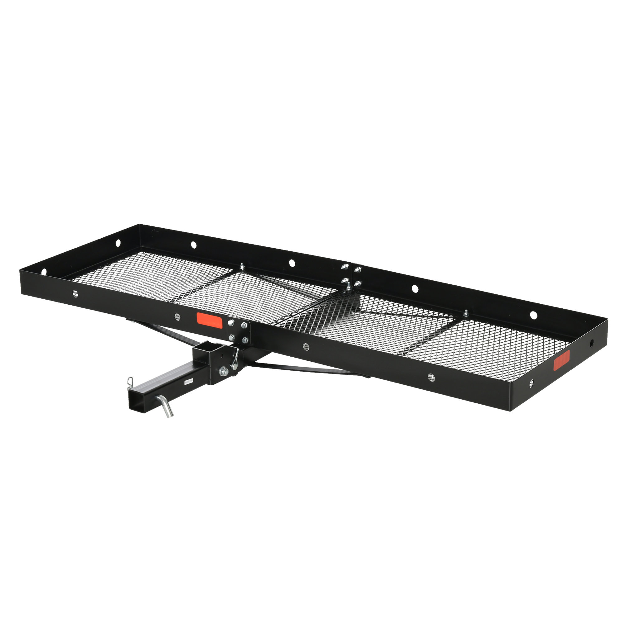 Aosom Hitch Mount Cargo Carrier Wayfair