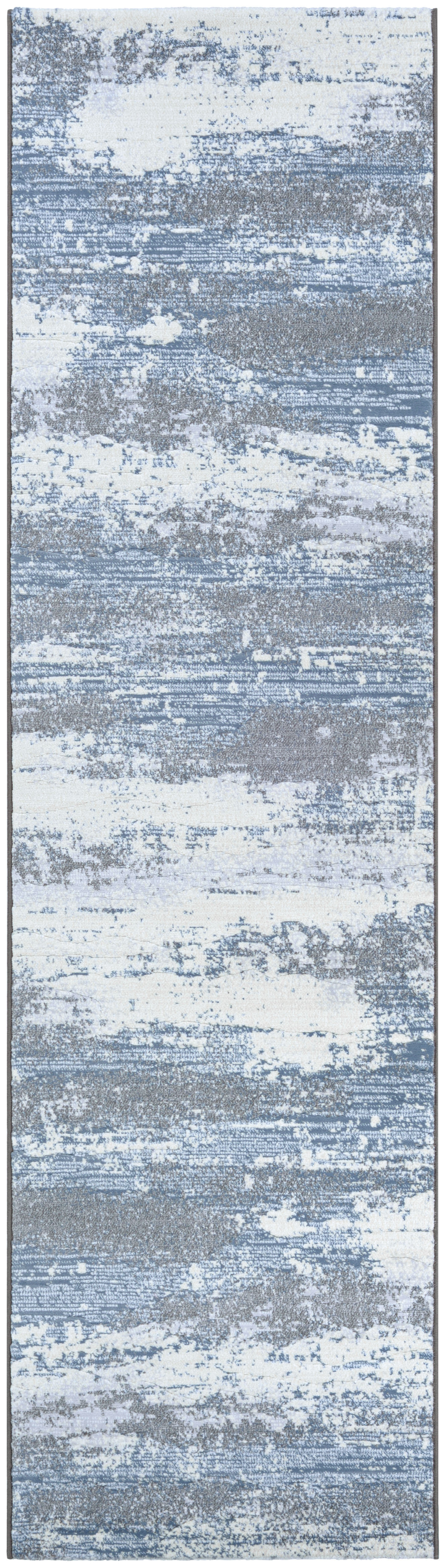 Williston Driggers Abstract Gray/Blue Area Rug & Reviews Wayfair