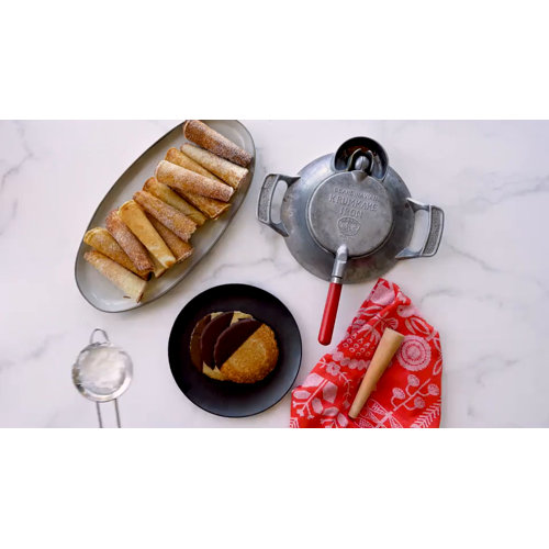 nordic ware norwegian krumkake and pizzelle iron