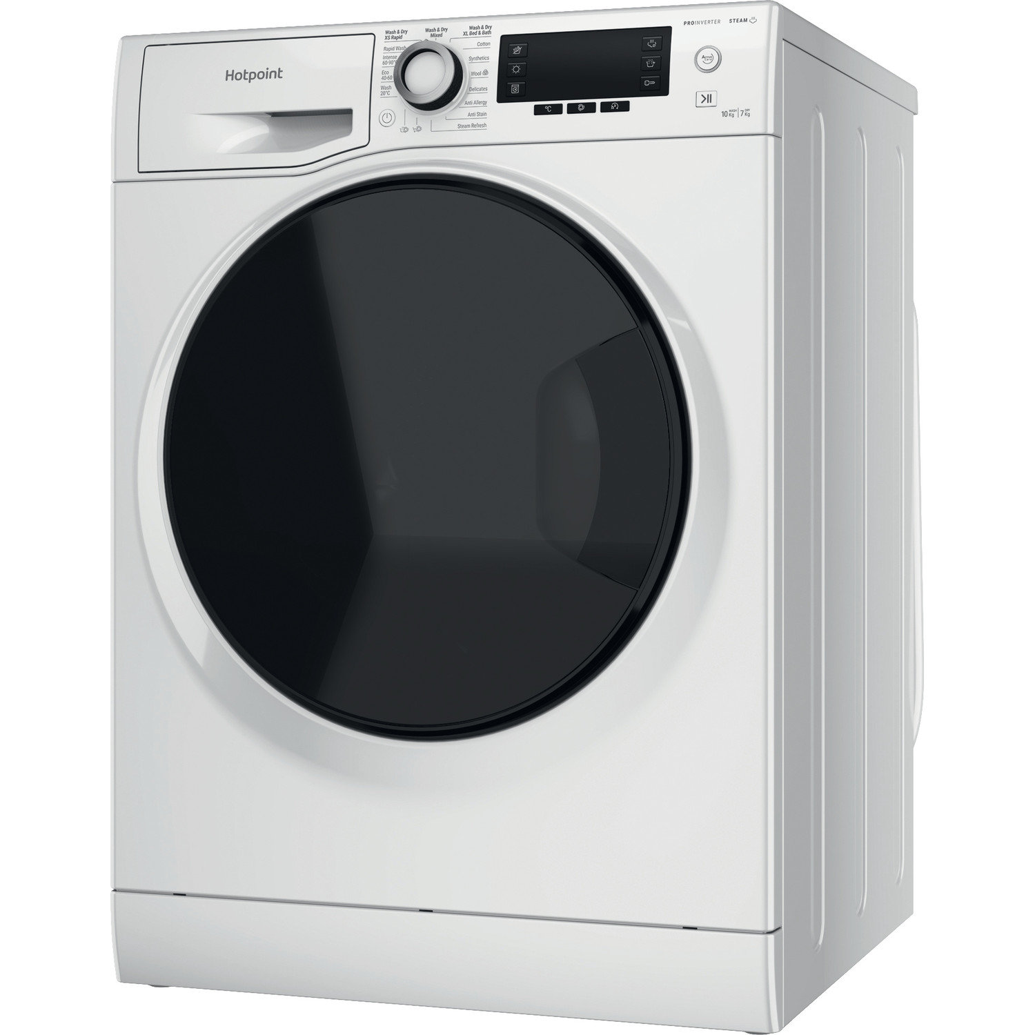 Hotpoint 10 L Front Load Washing Machine Washer in White Wayfair.co.uk