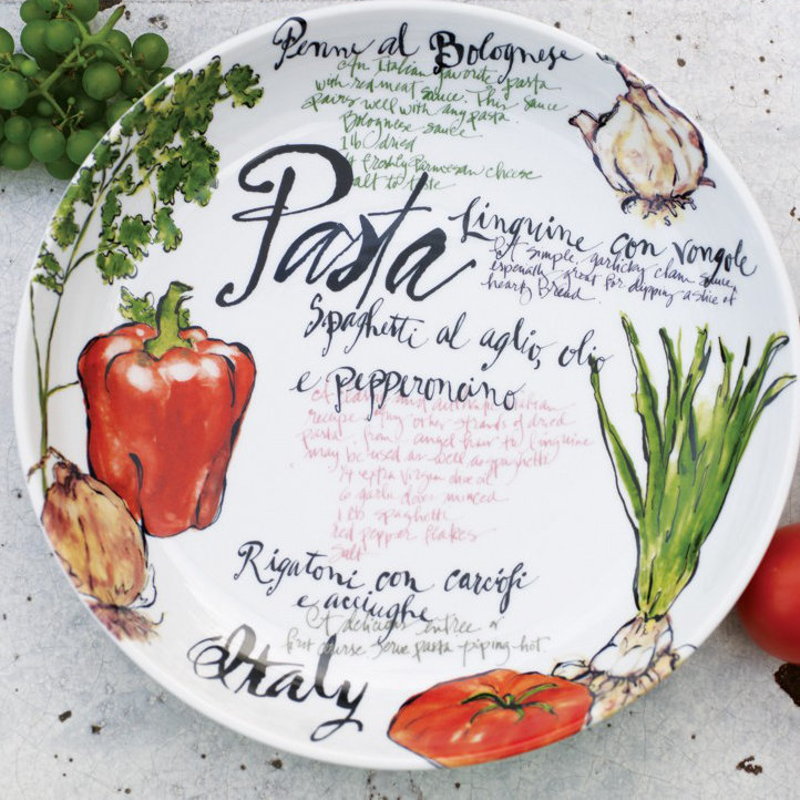 Rosanna Pasta Italiana Porcelain China Serving Bowl & Reviews Wayfair