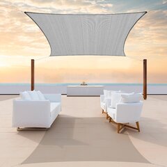 Details about   Canopy Shade Sail Lawn Yard 98% UV Block Top Cover Outdoor Square Rectangle 