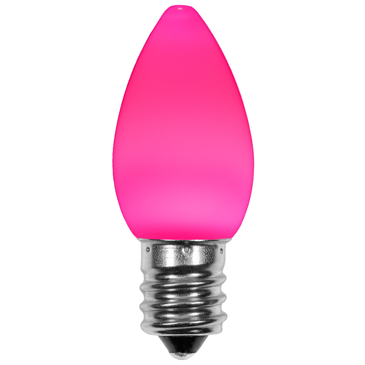 E12 C7 Candelabra LED Light Bulb 80 3014SMD 110/220V Dimmable Silicone Crystal 