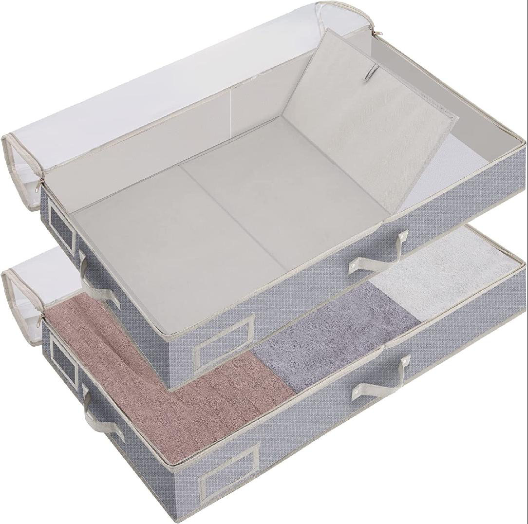 Winston Porter Fabric Underbed Storage Set Wayfair