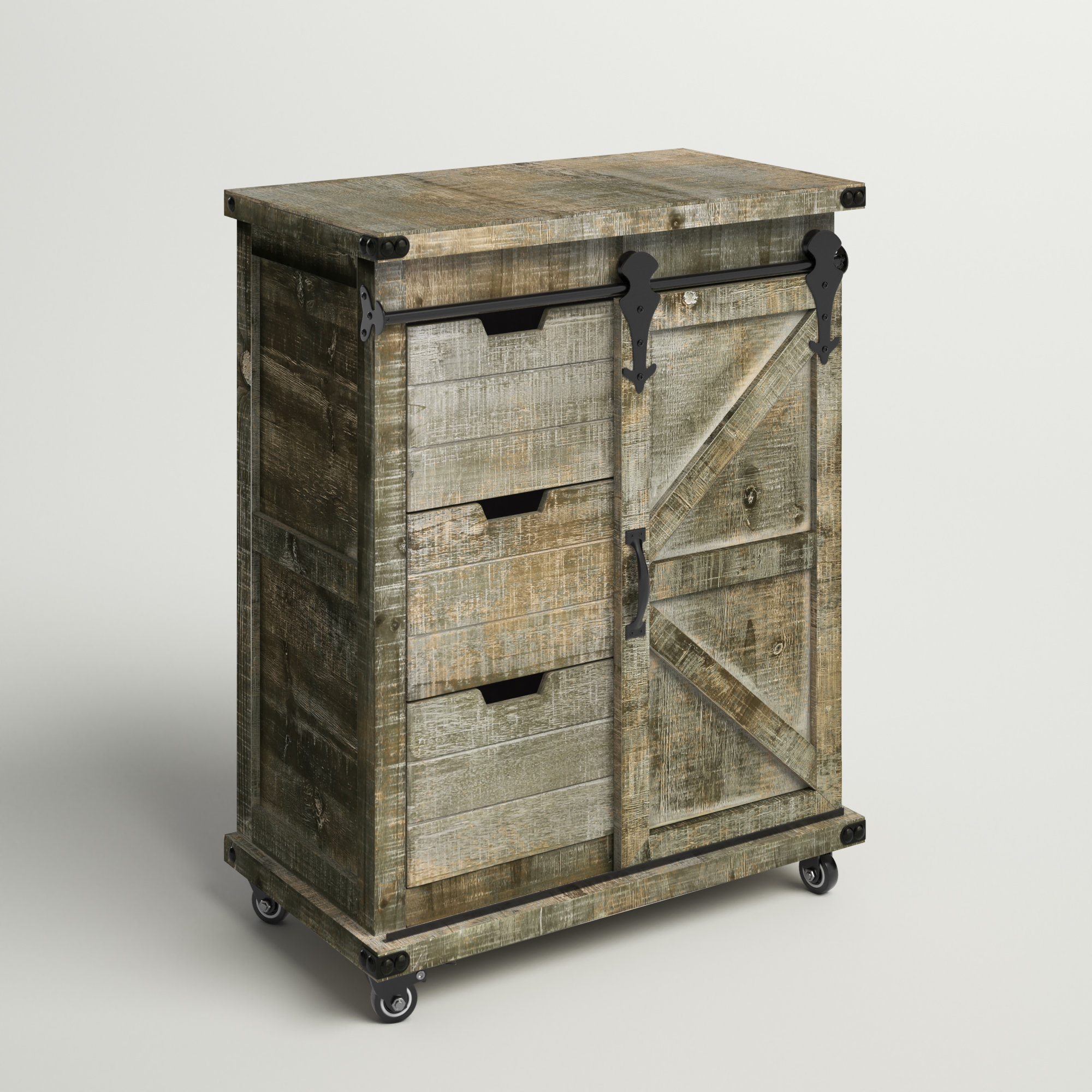 Sand & Stable Bjorn 33'' Tall 1 Door Accent & Reviews Wayfair