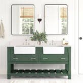 Union Rustic Aldrich Rectangle Wood Wall Mirror & Reviews - Wayfair Canada