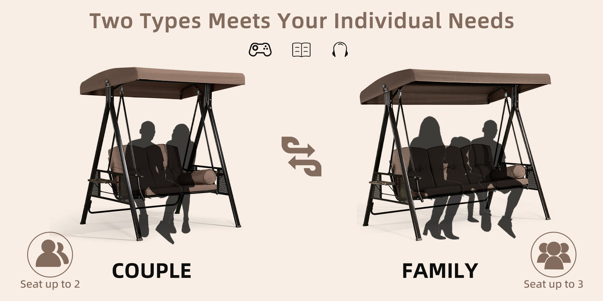 Red Barrel Studio® Brentley Porch Swing with Canopy & Reviews Wayfair