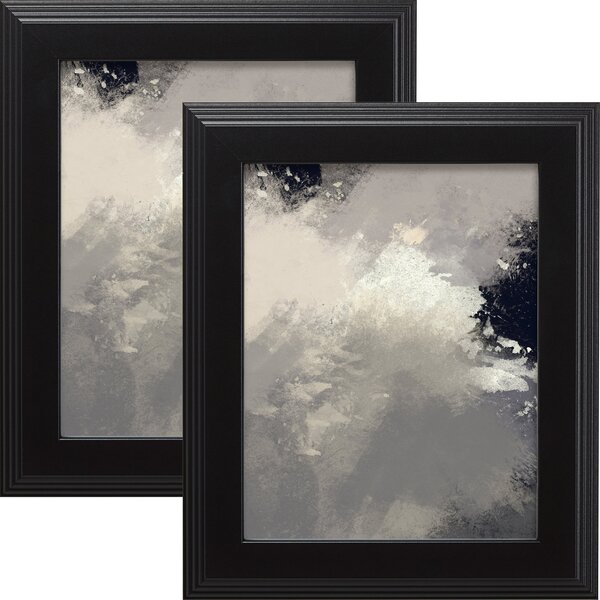 Details about   Craig Frames Contemporary 2" Rustic Walnut Brown Picture Frame 4-Piece Set 