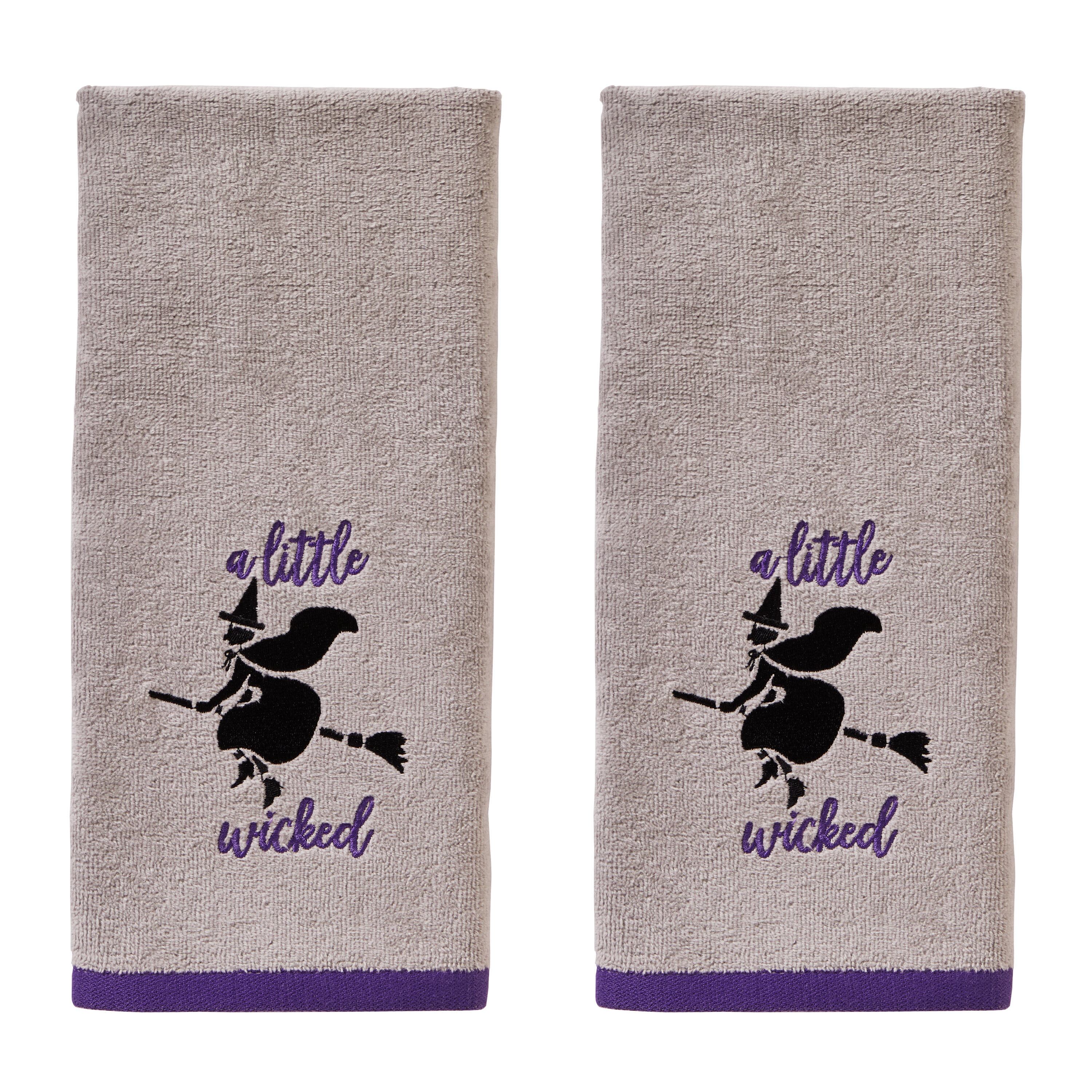 Cordish Little Wicked 2 Piece 100% Cotton Hand Towel Set
