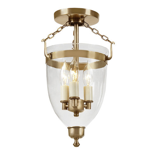 Breakwater Bay Pateros 3Light Outdoor Semi Flush Mount Wayfair