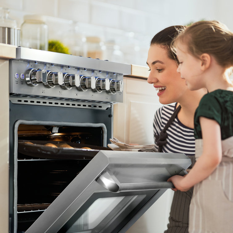 Cosmo 4 Piece Kitchen Appliance Package with French Door ...