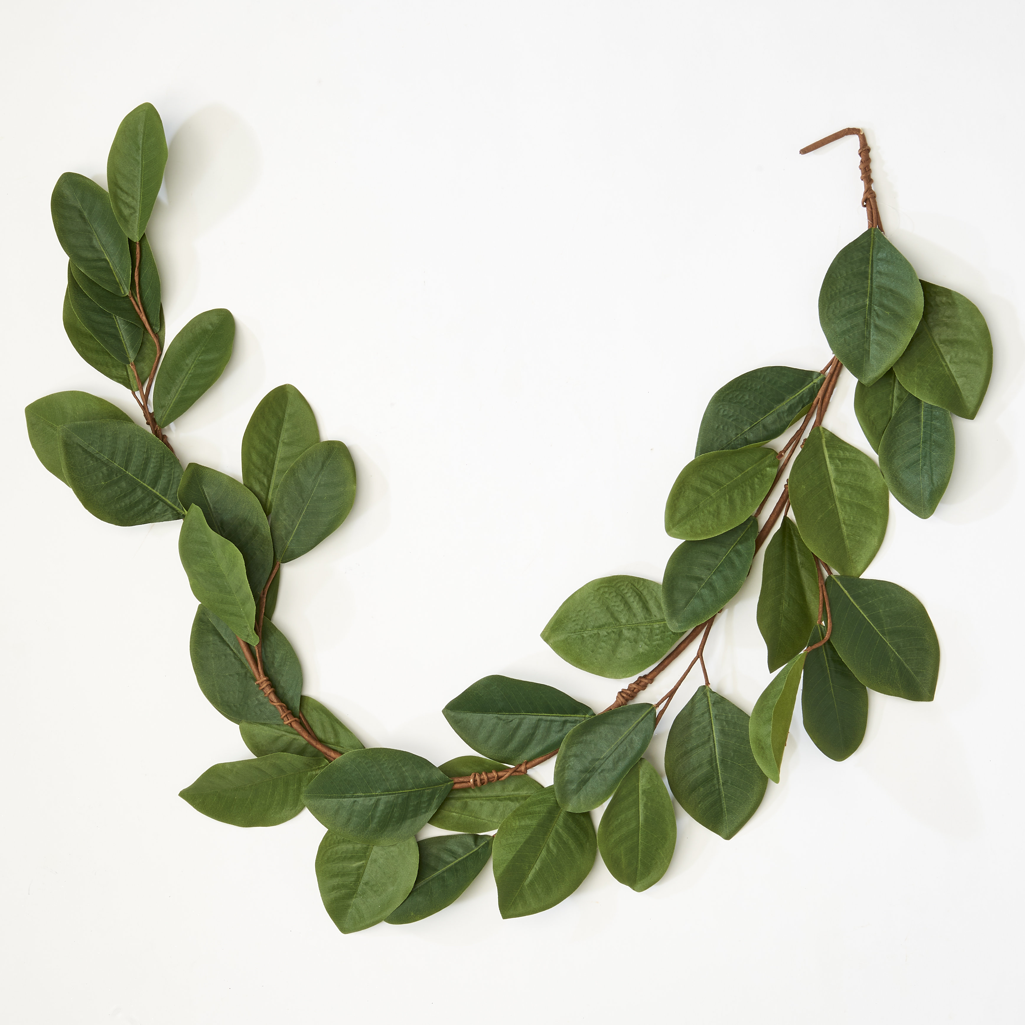 Primrue 11'' in. Faux Magnolia Garland Wayfair