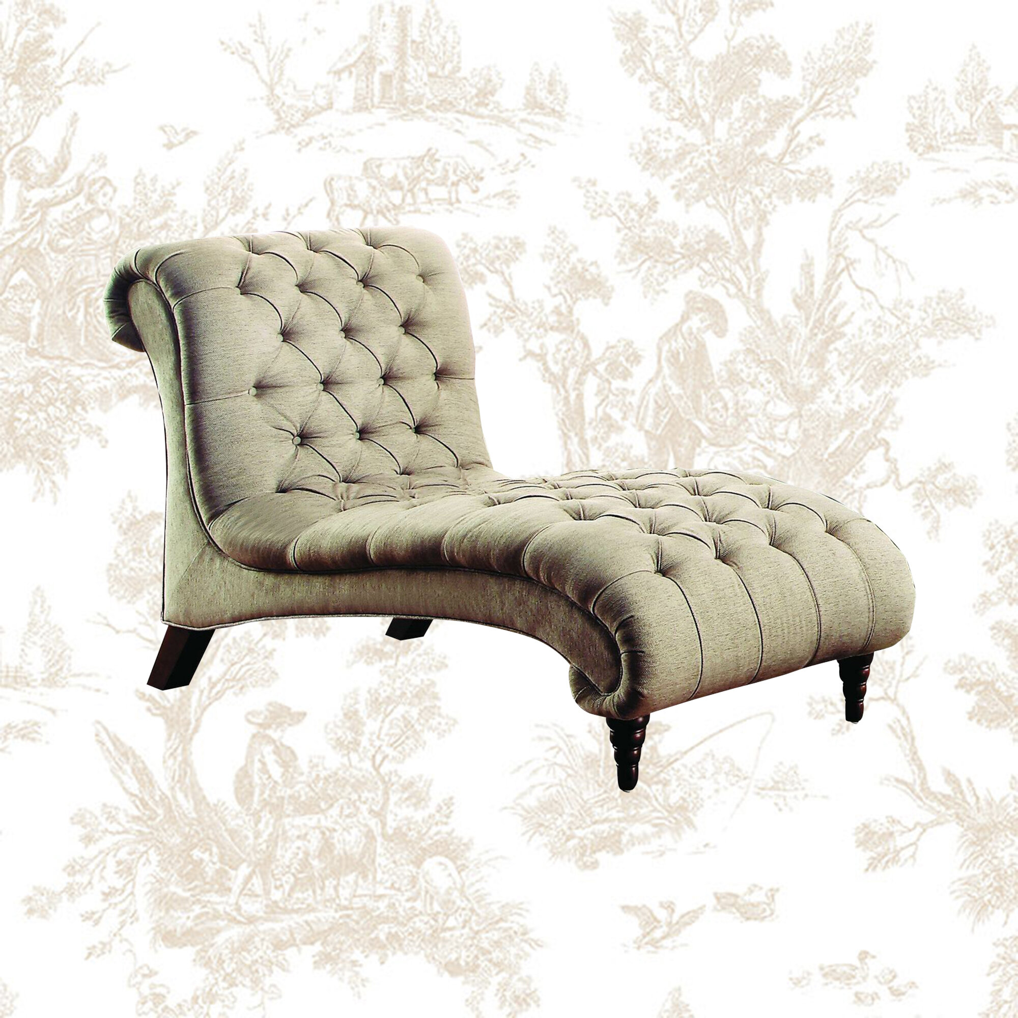 Pleasant Plains Upholstered Chaise Lounge