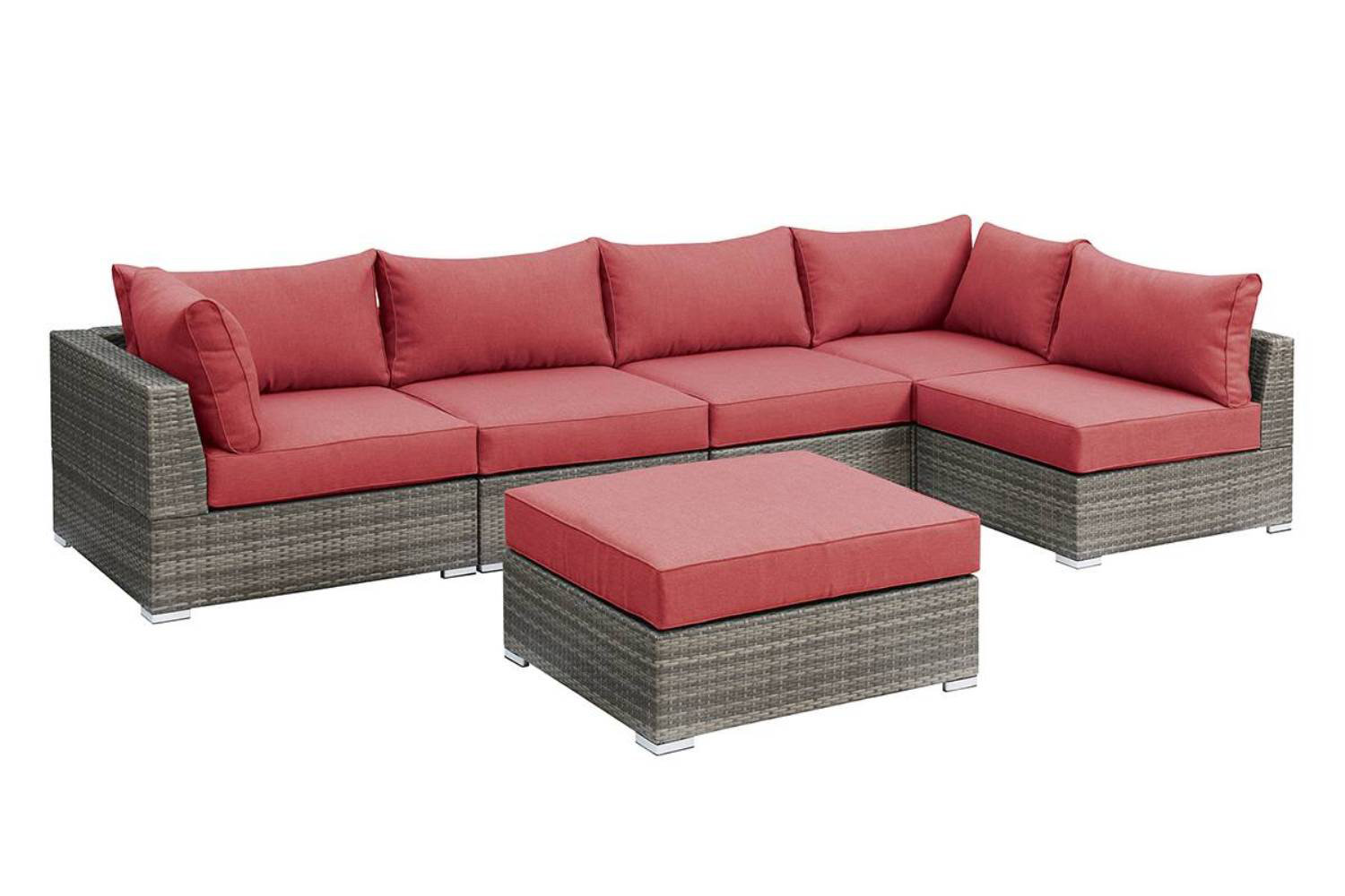 Hollywood Decor 132'' Wide Outdoor UShaped Patio Sectional Wayfair
