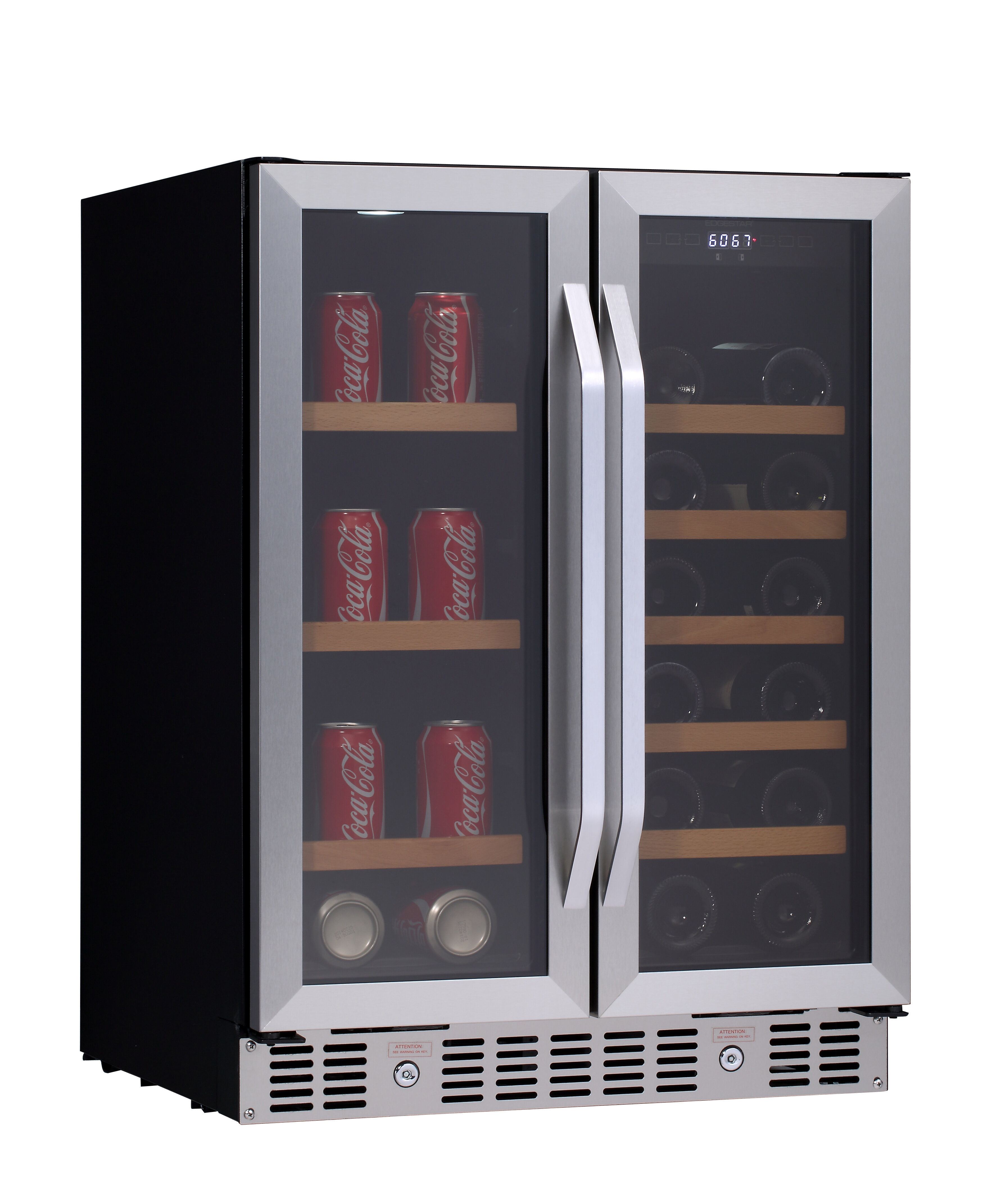 Built-in Beverage Cooler 5.5 cu.ft Reversible Door Undercounter Refrigerator 