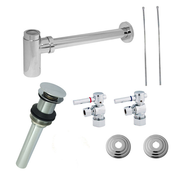Kingston Brass Trimscape Vessel Sink Plumbing Supply Combo Kit Wayfair