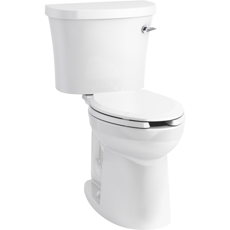 Kohler Kingston™ Comfort Height® two-piece elongated 1.28 gpf ...