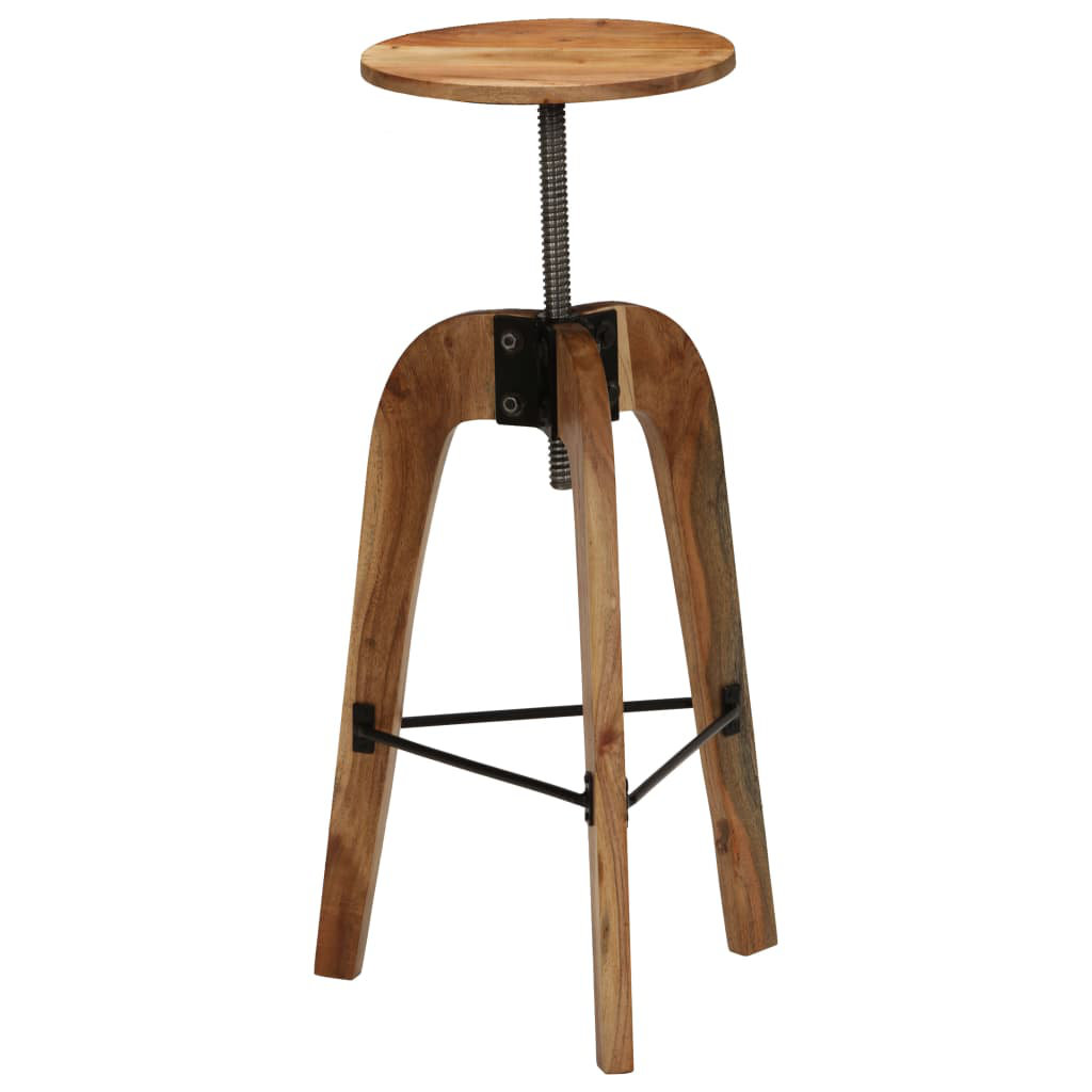 Borough Wharf Myrick Height Adjustable Bar Stool Wayfair.co.uk