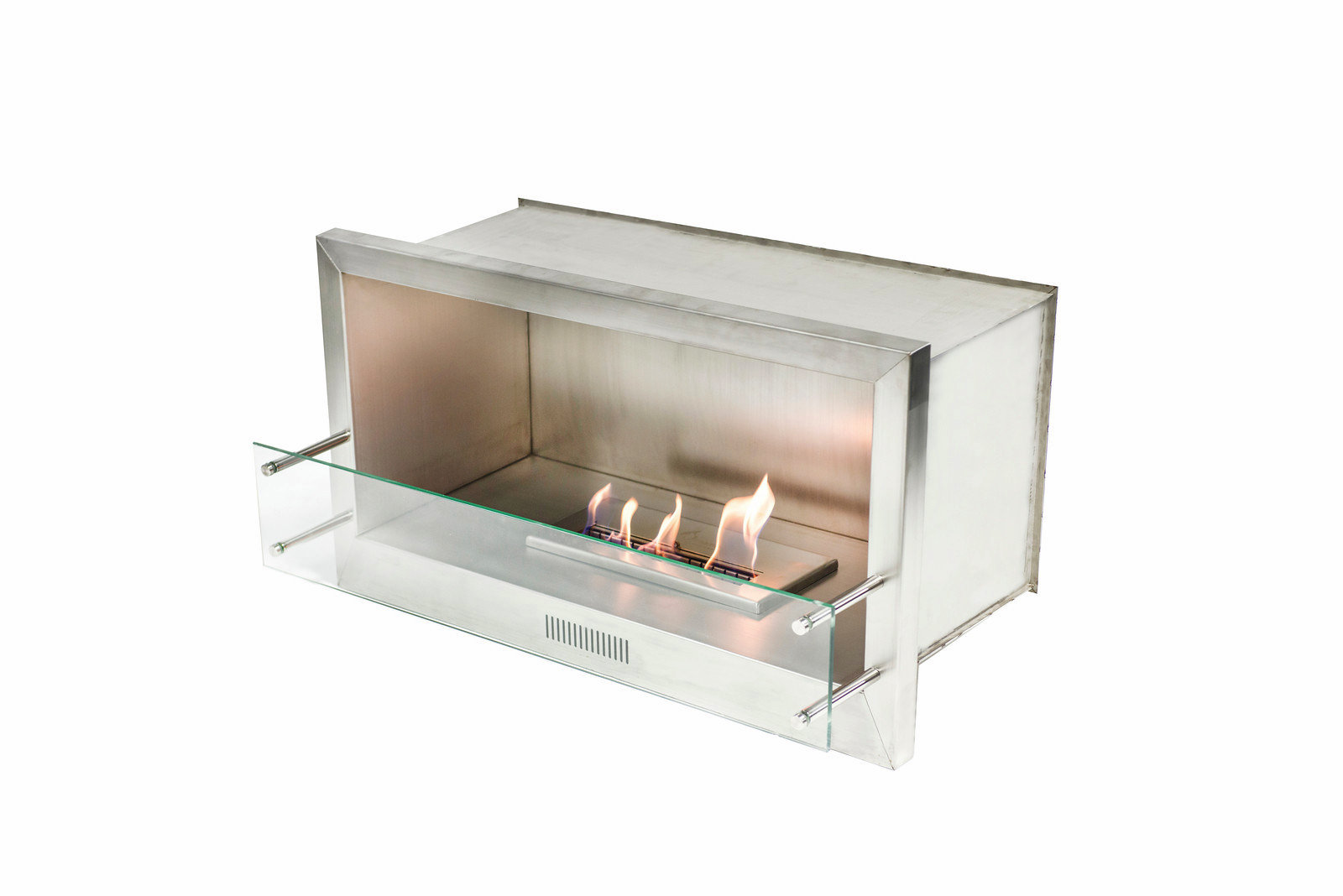 BioFlame 38'' W BioEthanol Fireplace Insert Wayfair