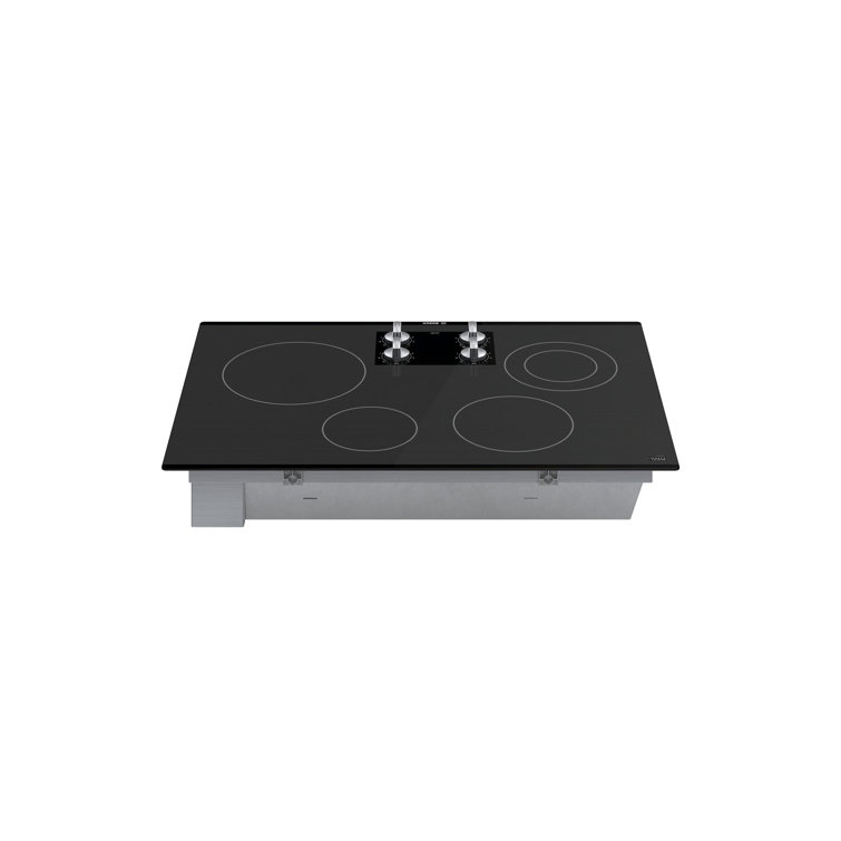 bosch 4 burner black glass electric ceramic hob