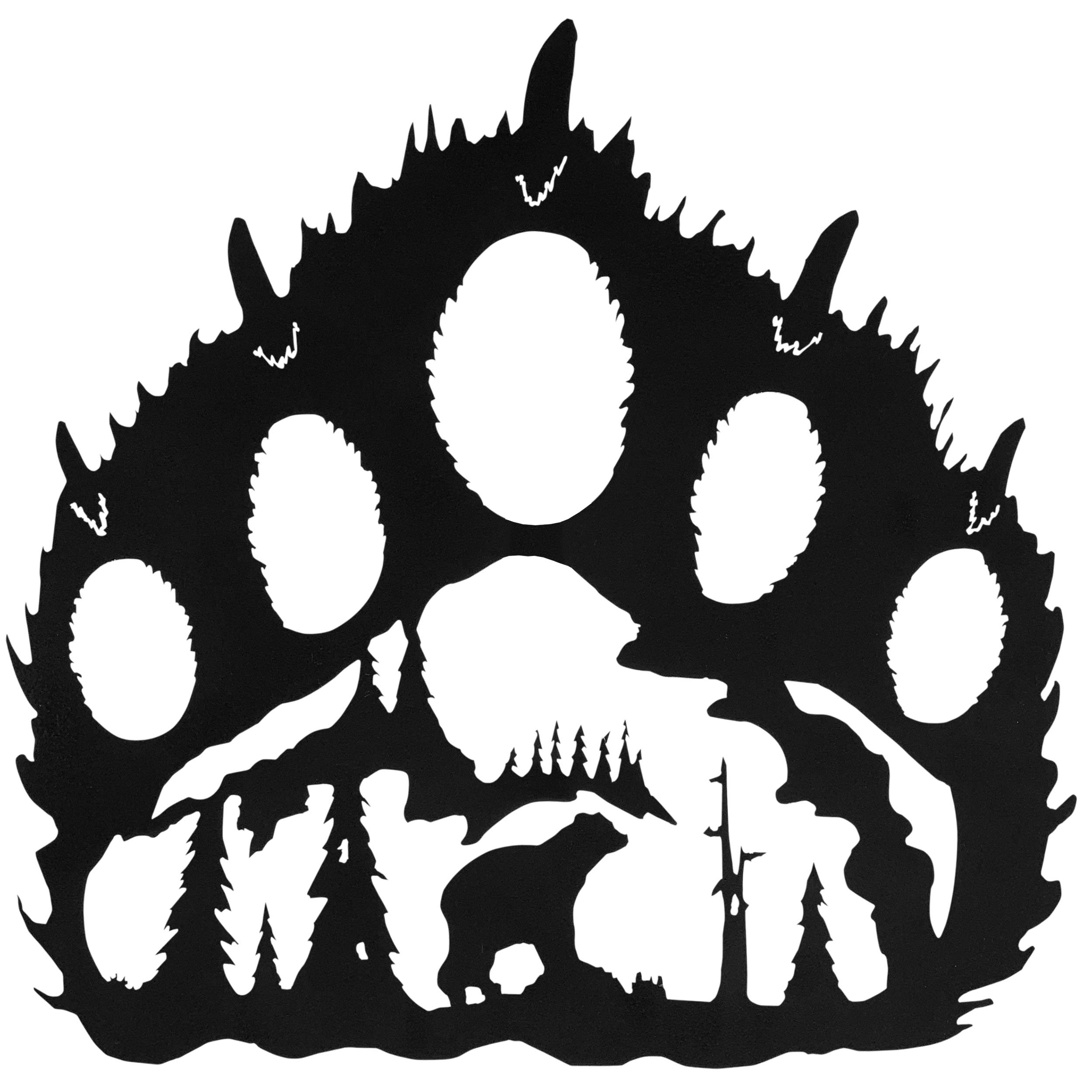 Millwood Pines Bear Paw Wall Décor Wayfair