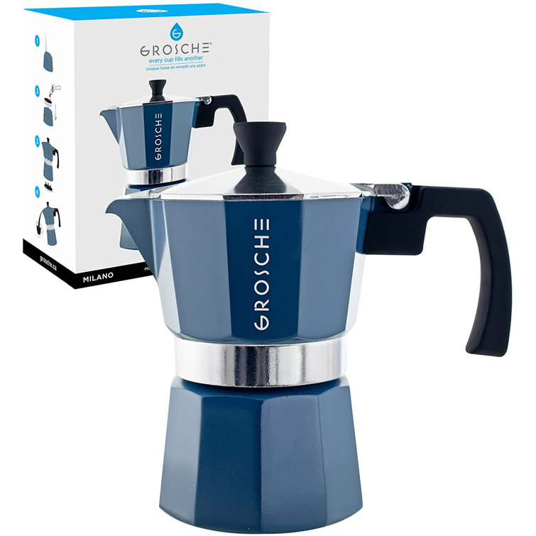 Stovetop Espresso Maker Moka Pot 9 Cup 