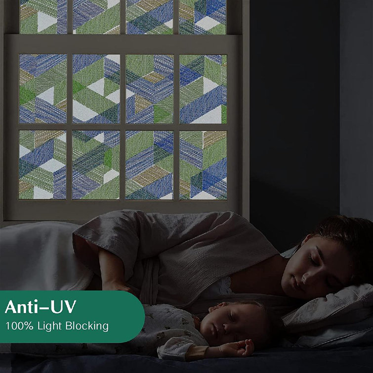 Blackout Tint Window Film Privacy Block Sun UV Protection Sleep Aid 