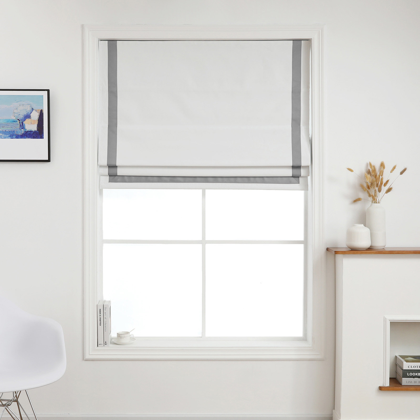 Symple Stuff Blackout Roman Shade Wayfair