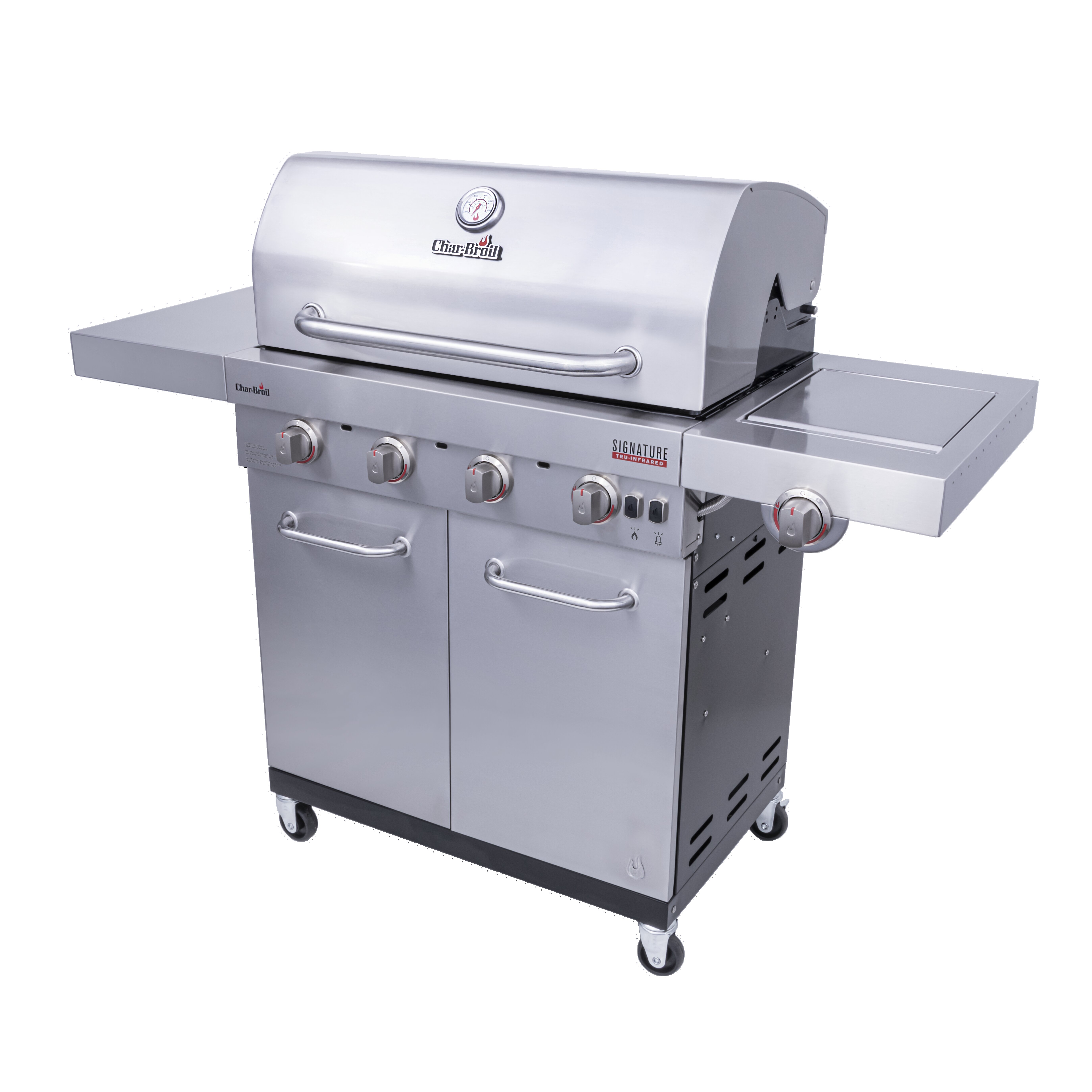 CharBroil Char-Broil 4-Burner Propane Gas Grill with Cabinet Reviews | Wayfair