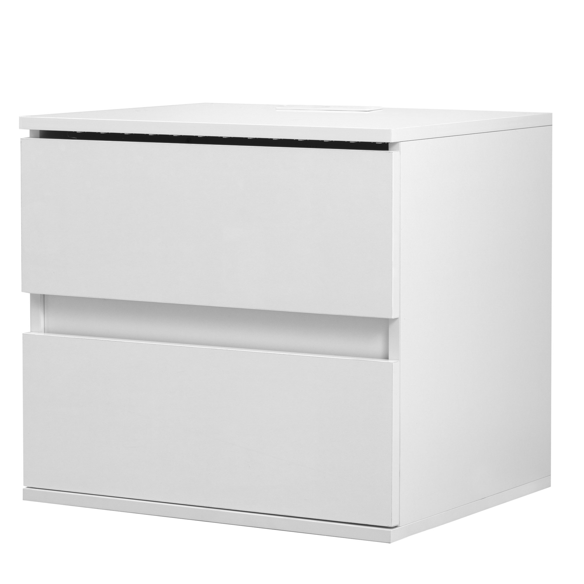 Ivy Bronx Garling Manufactured Wood Nightstand Wayfair