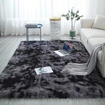 Off-White Thick Dense Pile Super Soft Living Room Bedroom Shaggy Shag Area Rug 