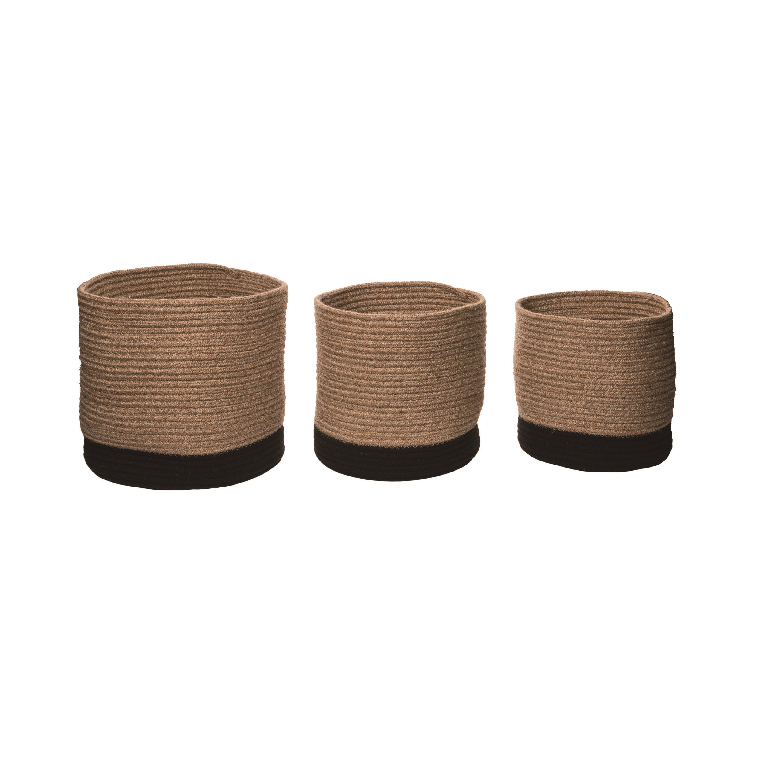 Rosecliff Heights 3 Piece Jute Basket Set Wayfair