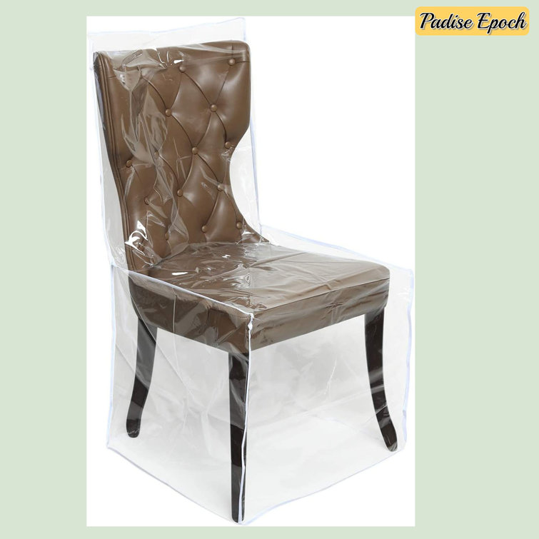 Padise Epoch 2 Packs All Cover In Plastic Dinning Chair Covers - Heavy ...