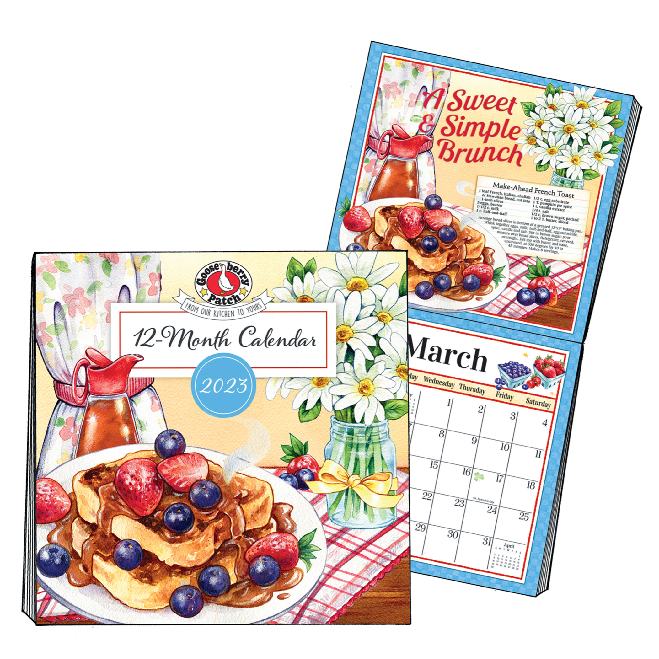 Winston Brands Gooseberry Patch 2023 Recipe Wall D cor Wayfair
