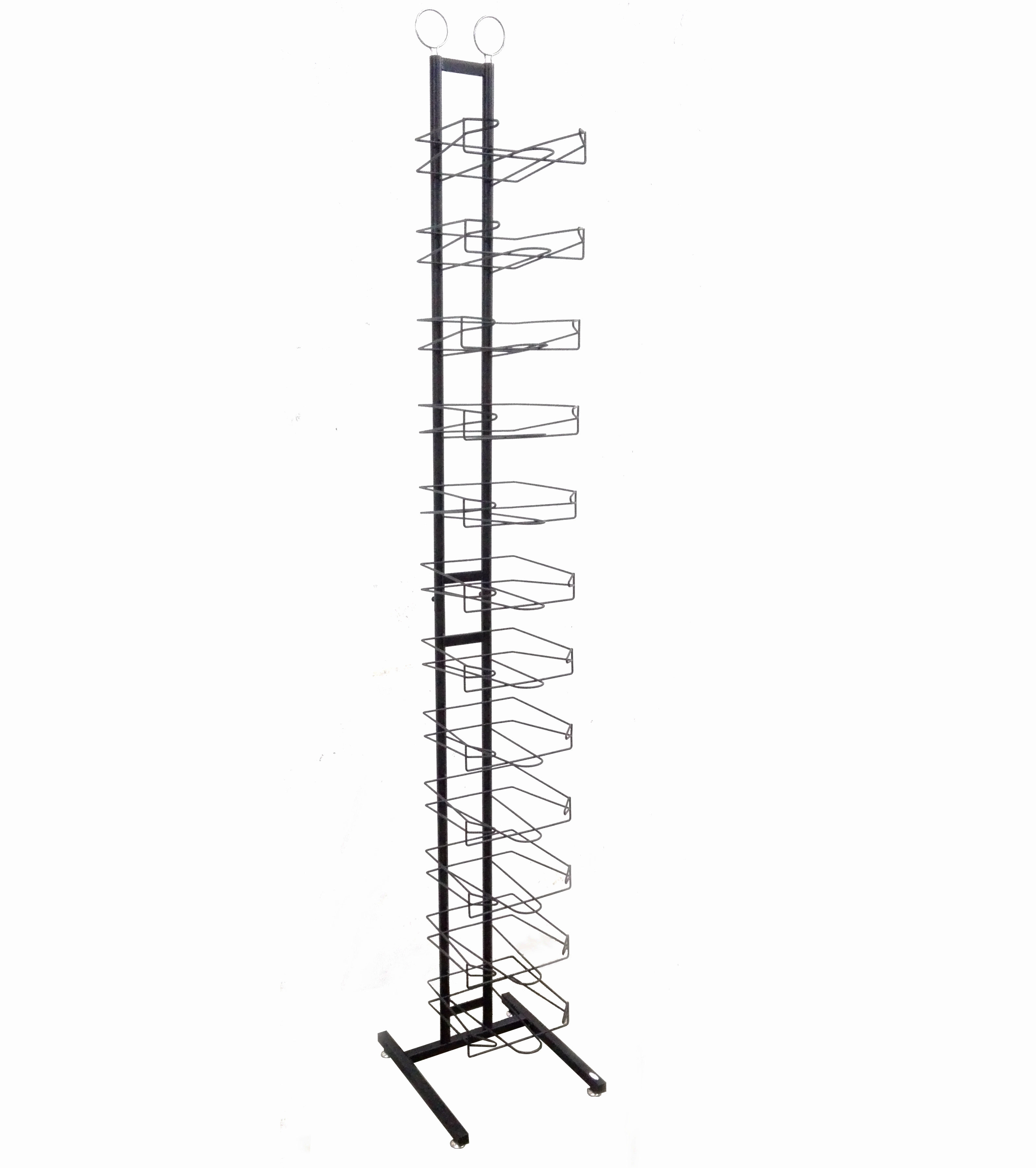 FixtureDisplays 12Tier Hat Display Rack 12.5" wide x 75" high x 14.5