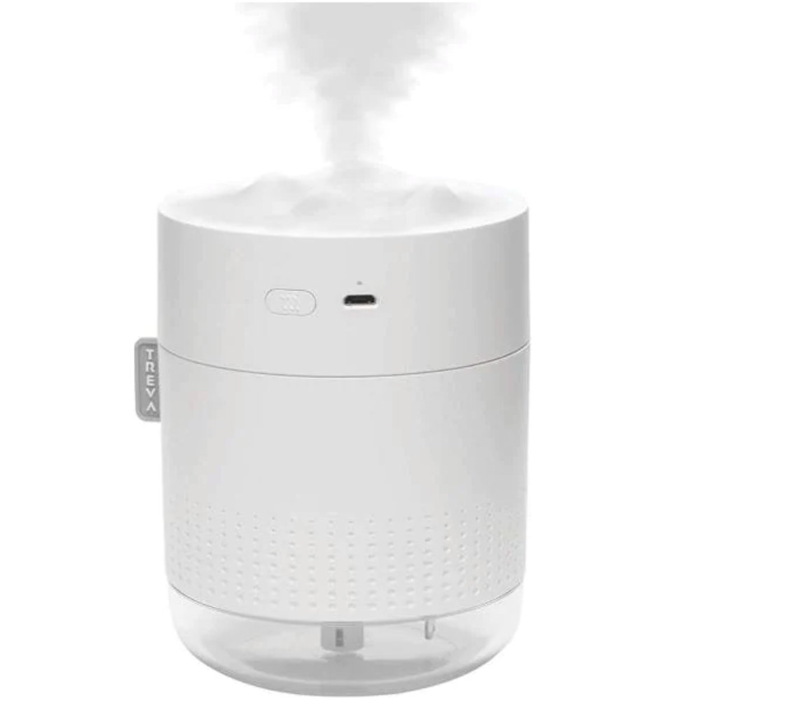 Treva 0.2 Gal. Cool Mist Evaporative Tabletop Humidifier 200 Sq. Ft