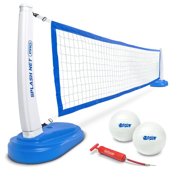 Poles/Net Stakes Beach or Backyard Volleyball Badminton- Easy Setup Boundary Kit Franklin Sports Elite Badminton Net Set Includes Badminton Rackets Ropes 
