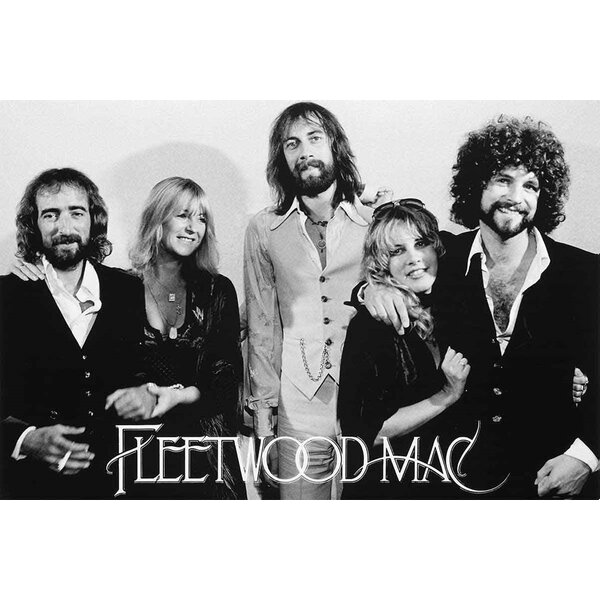 Fleetwood Mac Group Shot  Poster 24 X 36 