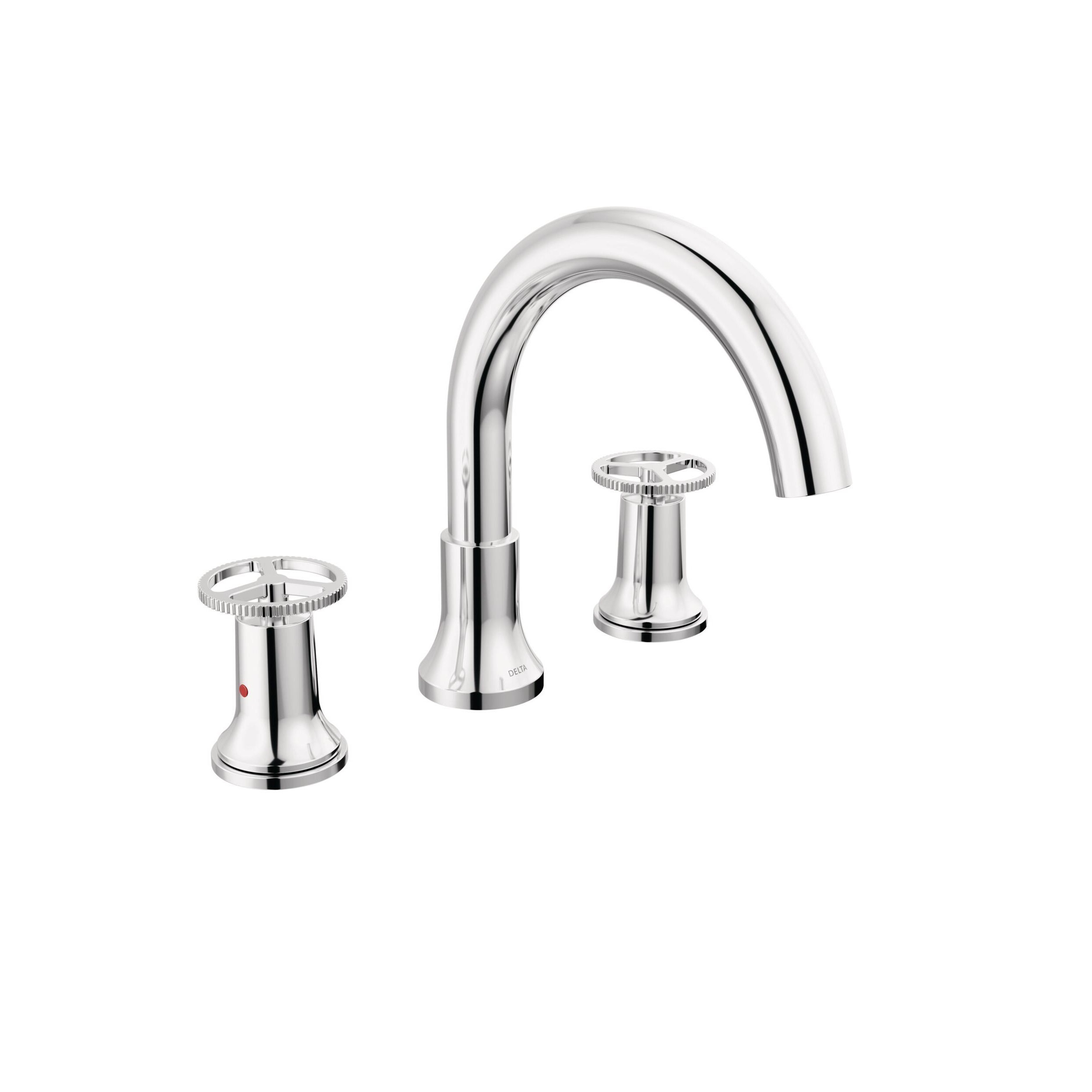 Delta Trinsic 2 Handle Deck Mounted Roman Tub Faucet & Reviews Wayfair