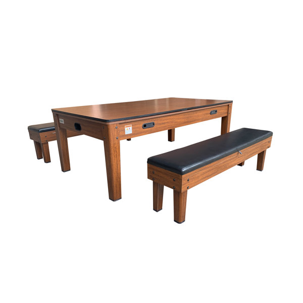 RACK Pool Tables Rack Luxor 7.5-Foot 4-In-1 Multi-Game Swivel Billiard ...