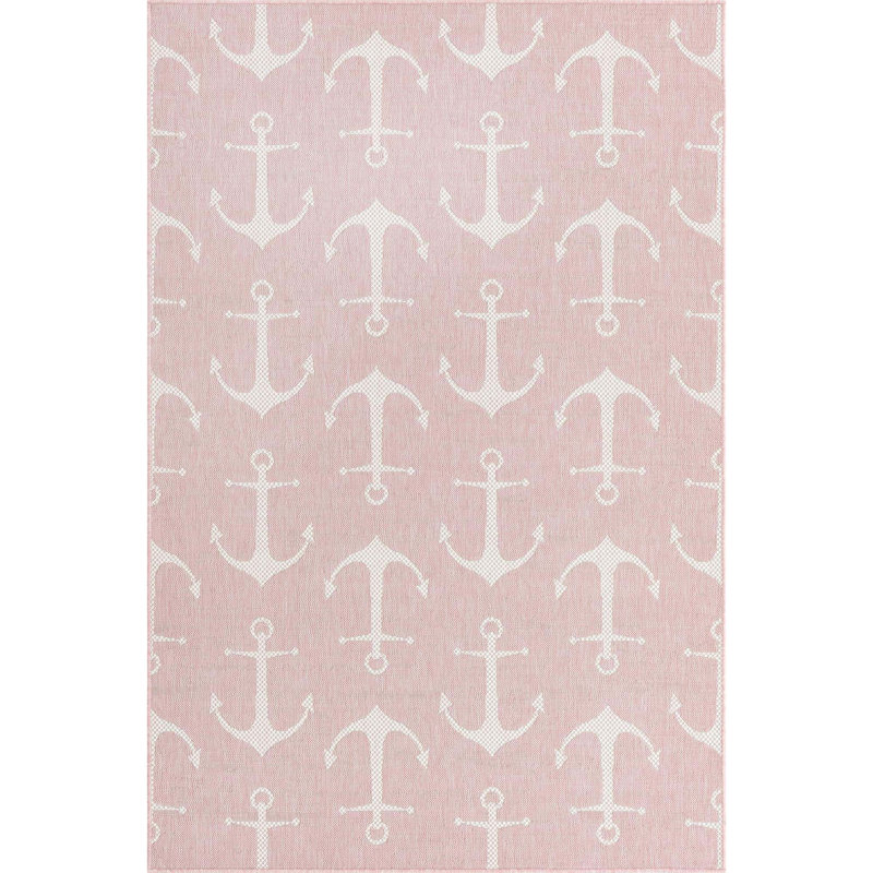 Sand & Stable Brentwood Pink Indoor/Outdoor Rug & Reviews | Wayfair
