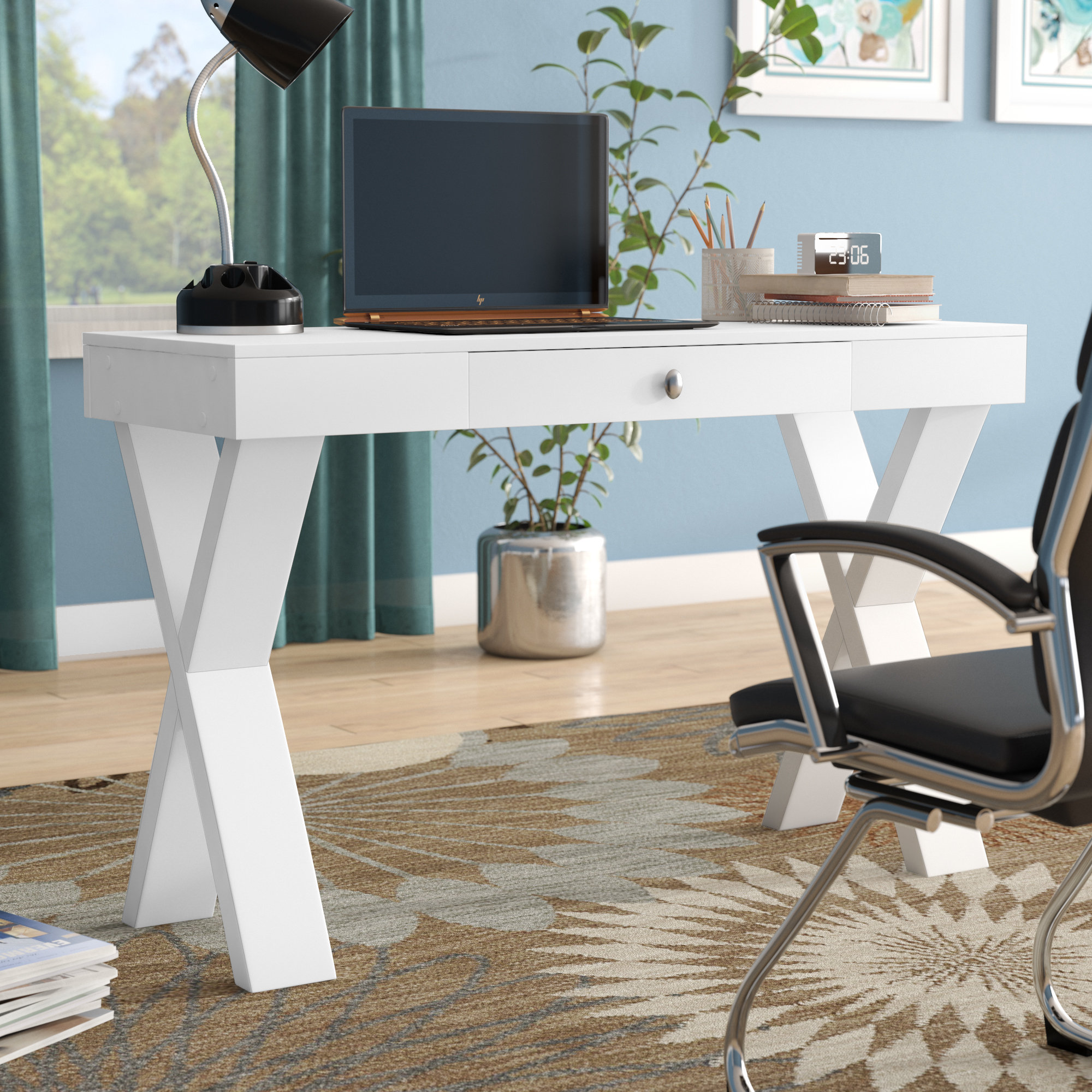 Ebern Designs Sariaha Writing Desk & Reviews | Wayfair