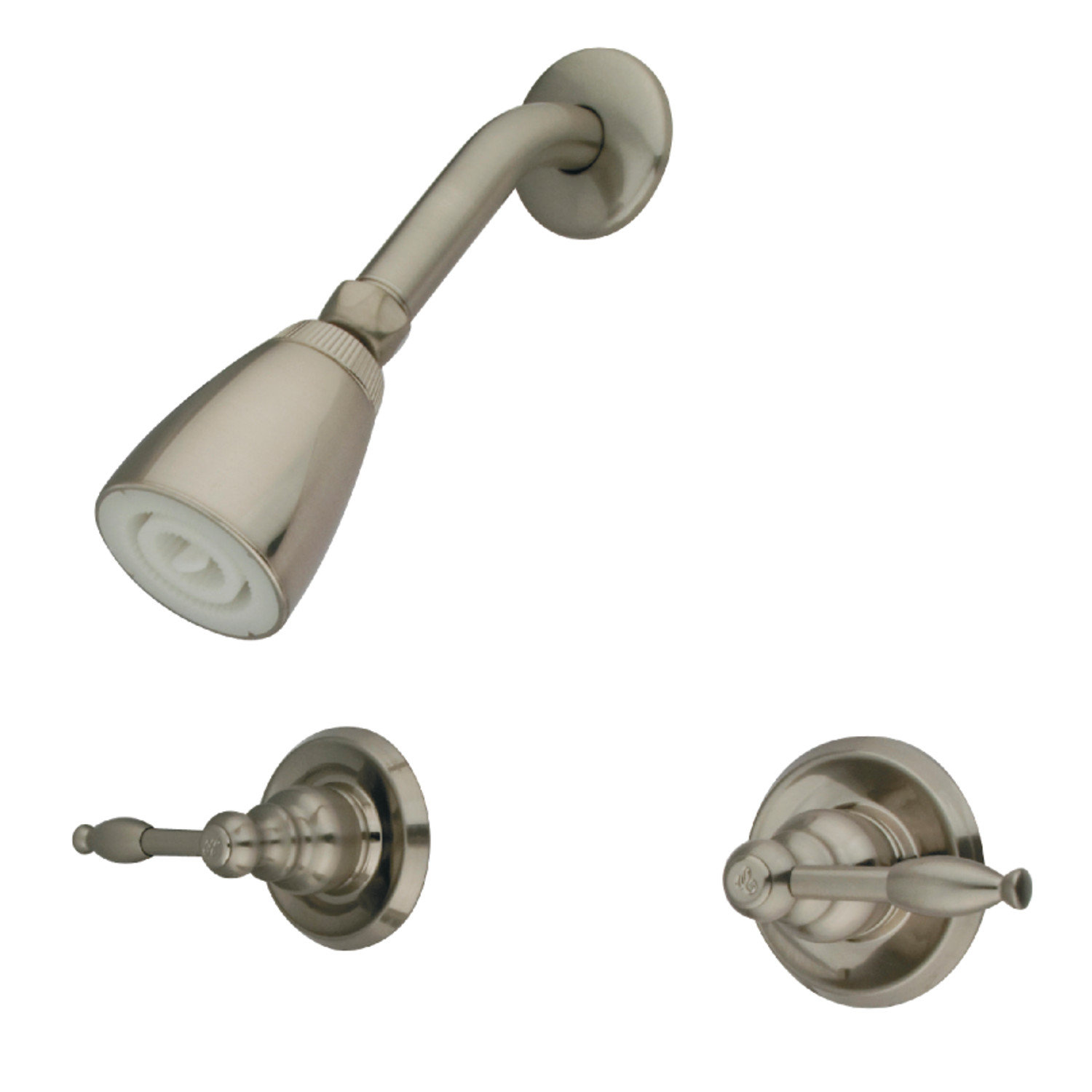 Kingston Brass Diverter Tub and Shower Faucet with Rough-in Valve and ...