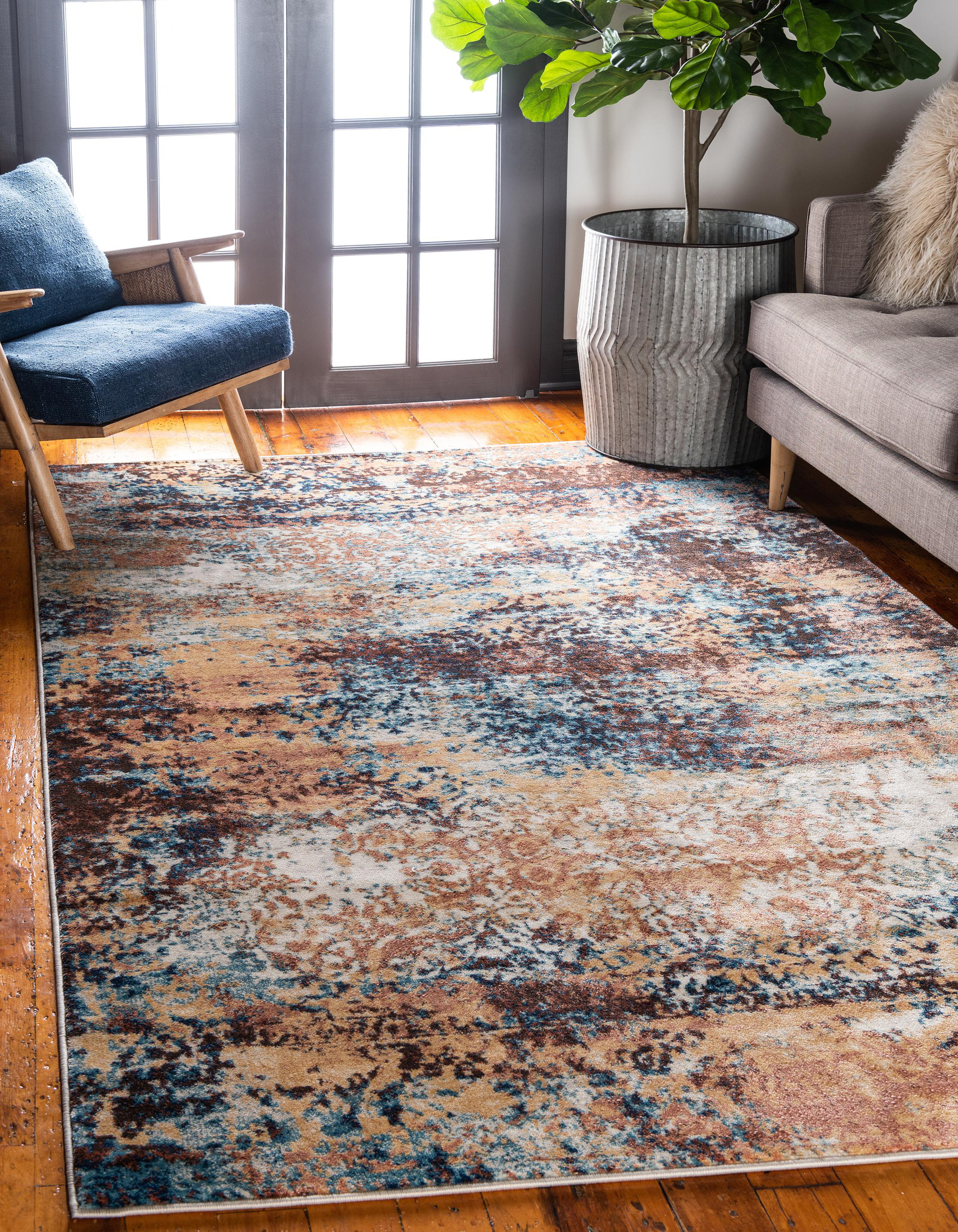 Williston Elleker Abstract Brick Red Area Rug & Reviews Wayfair