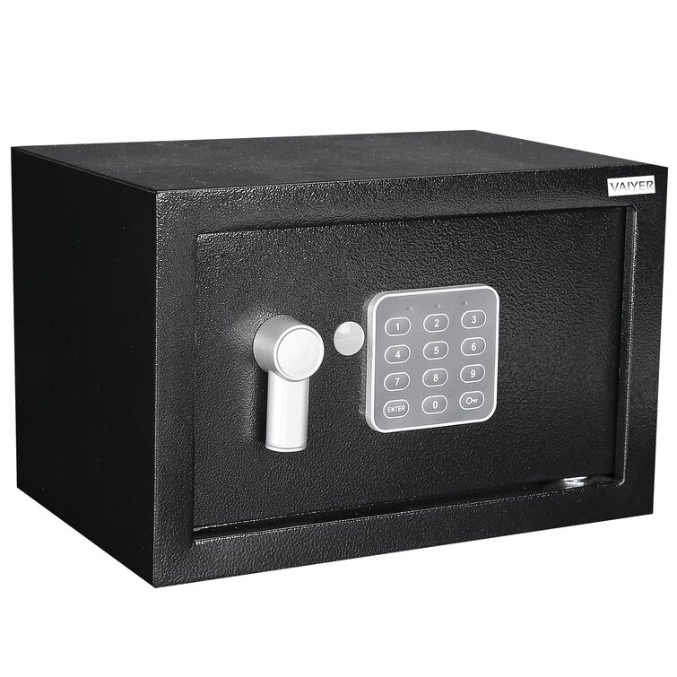 Electronic Security Safe Box Password Keypad Key Lock for Home Office Hotel Use Jewelry Cash Valuables Storage ZCF Security Safes Small Safe Color : Style2, Size : 35x30x30cm
