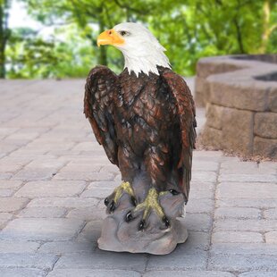 Wall Art Lage Eagle Flying Sculpture Pride American Patriotic Figurine 12" H 
