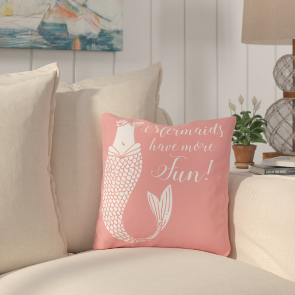 salmon colored outdoor pillows