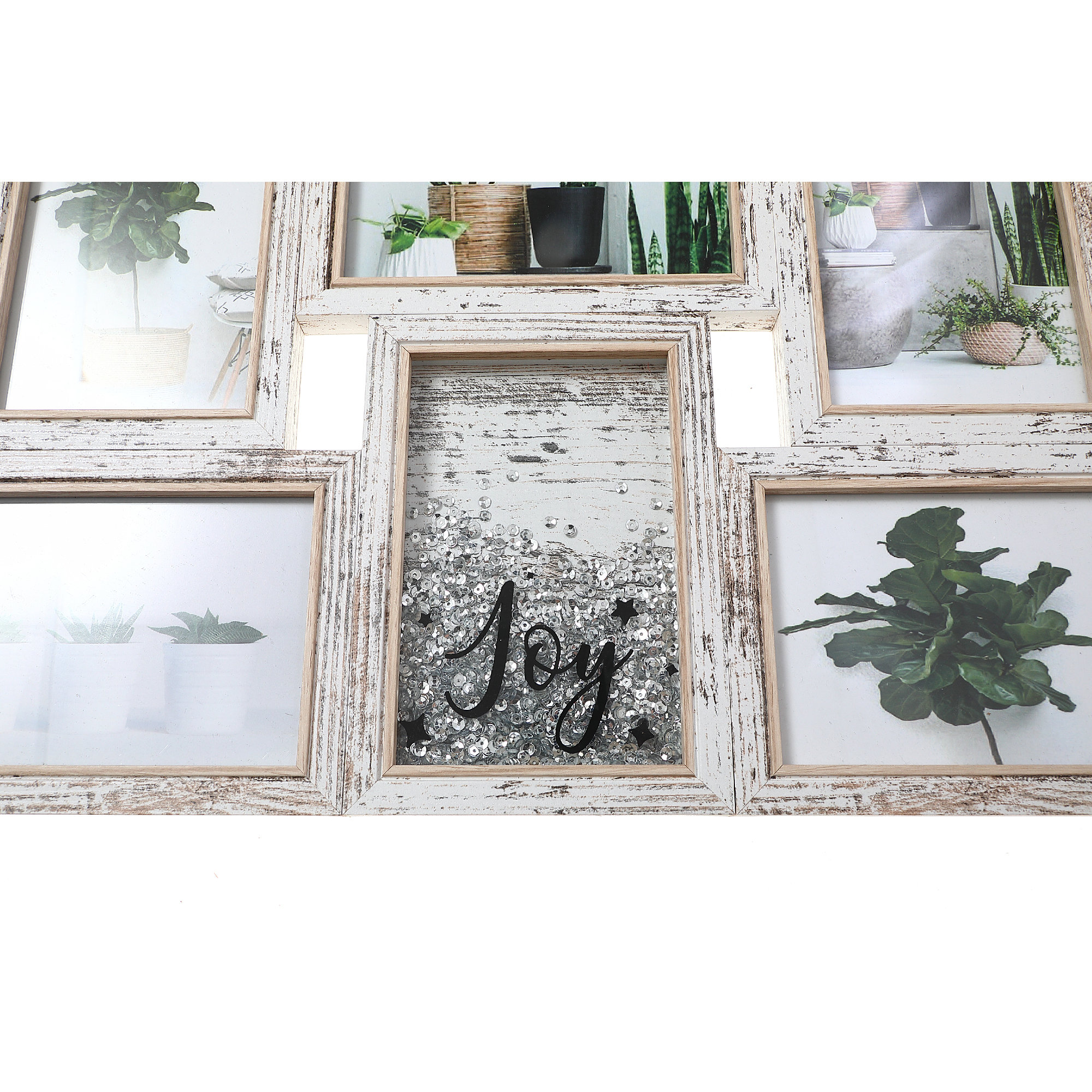 August Grove® Abigael Wood Collage Picture Frame Set of 5 Wayfair