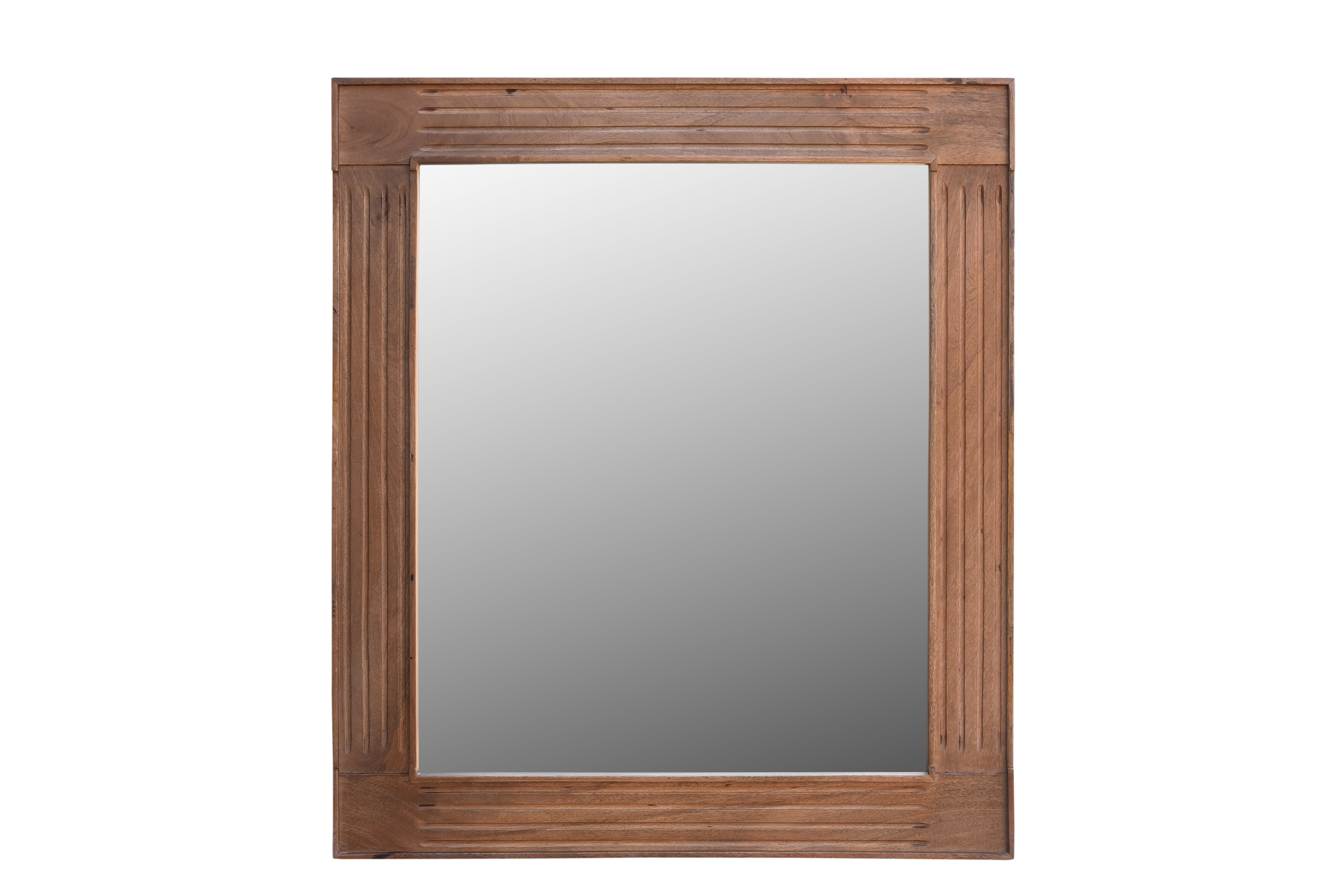 Union Rustic Anastatius Rectangle Wood Mirror Wayfair