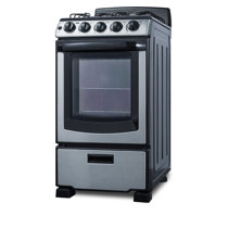 20 inch flat top stove